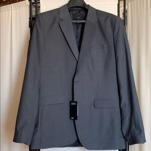 NWT - H&M Men’s Gray Suit 44 Regular